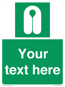 Custom sign safe condition Lifejacket